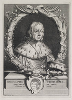 KG 11744
<br/>
Portret Rudolf III, keurvorst van Saxen
<br/>
<em>Picart, Bernard (1673-1733)</em>